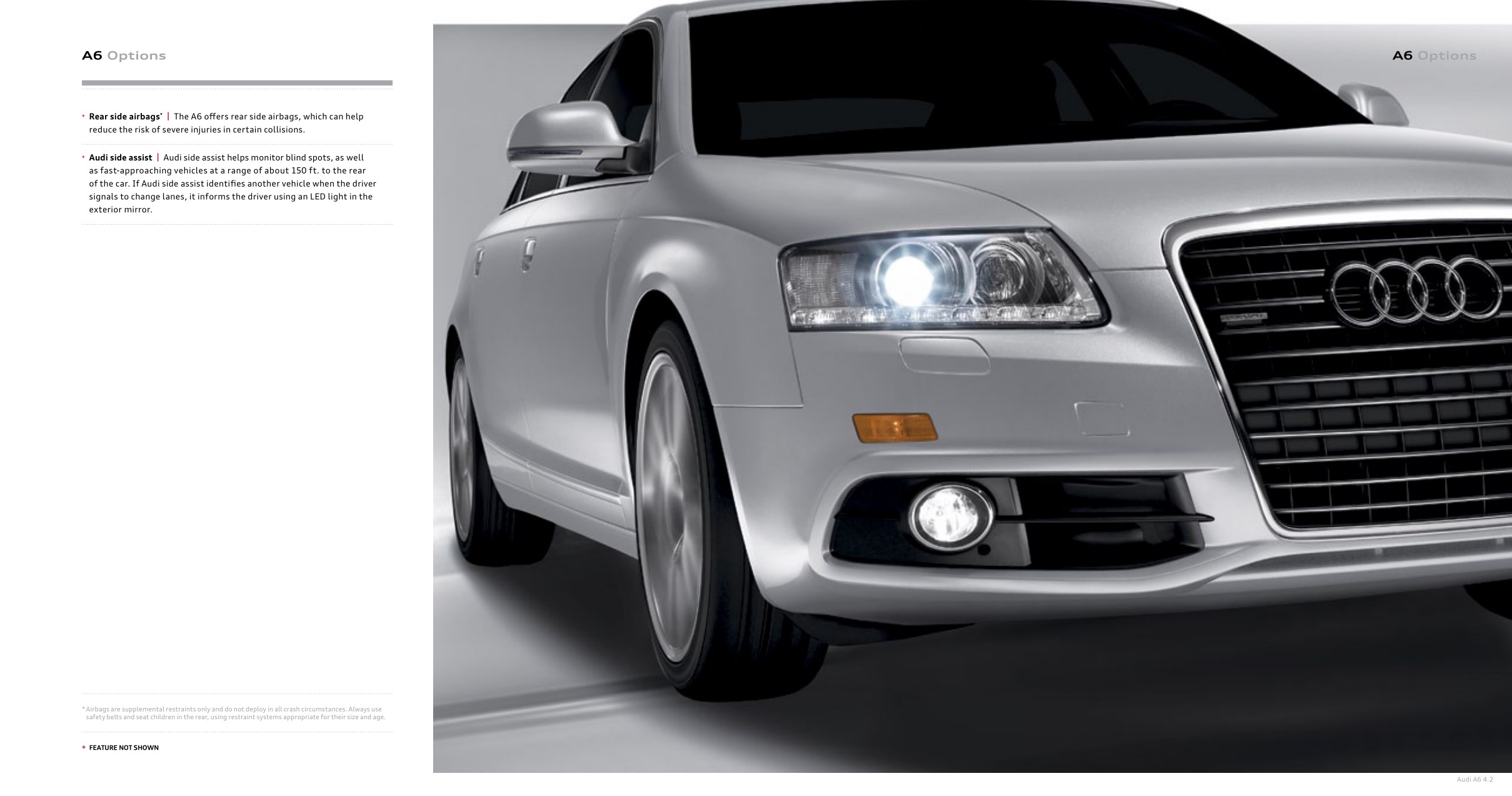 2010 Audi A6 Brochure Page 34